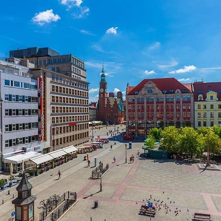 Prywatne Studio Dla 4 Osob Z Widokiem Na Rynek I Plac Solny! Вроцлав Экстерьер фото